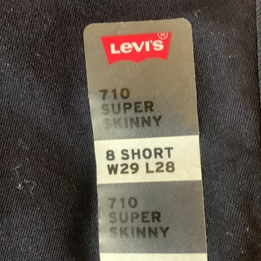 LEVI’S 710 super skinny hyper stretch jeans - Picture 2 of 9
